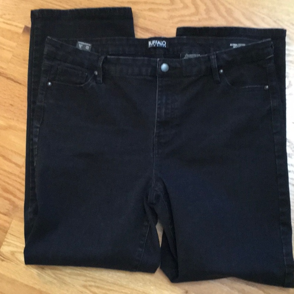 Buffalo David Bitton Alyssa High Rise Straight Leg Stretch Jean